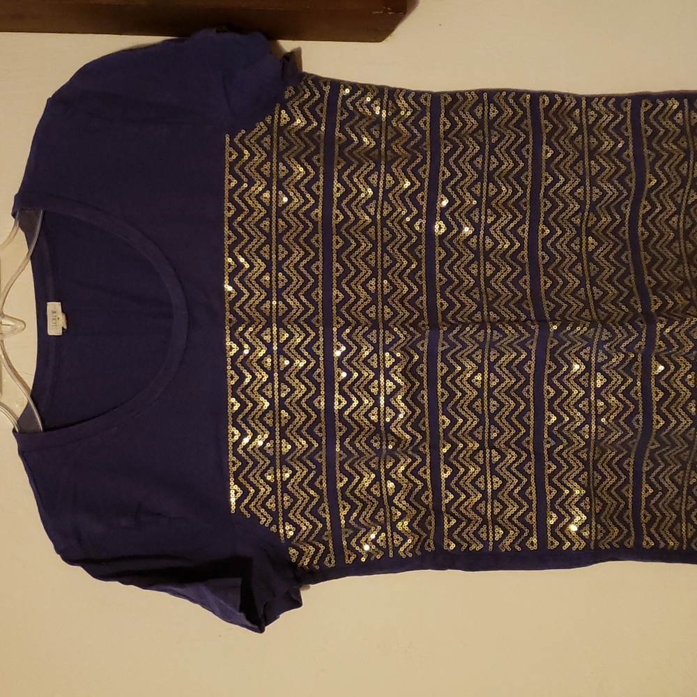 Decorated purple shirt 💜